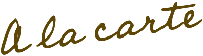 A la carte